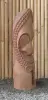 Artikelbild 2 des Artikels “Tiki Polynesische Statue aus Kokosnussholz, ca. 80cm hoch, Farbe natur/transparent, Ø ca. 18-28cm “